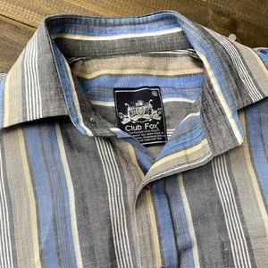 Club Fox Men's Dress Shirt Size Medium
